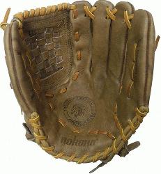 Nokona Banana Tan Fastpitch BTF-1300C Softball Glove (Right Handed Throw) : A long-